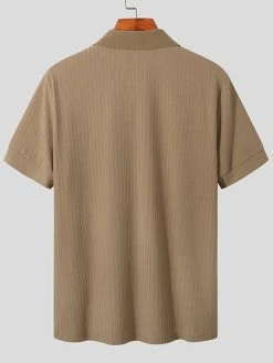 Mens Striped Quick-Dry Golf Shirt -Incerun Shop d99af280 24e3 498a 9acf 4b4762cf5f15