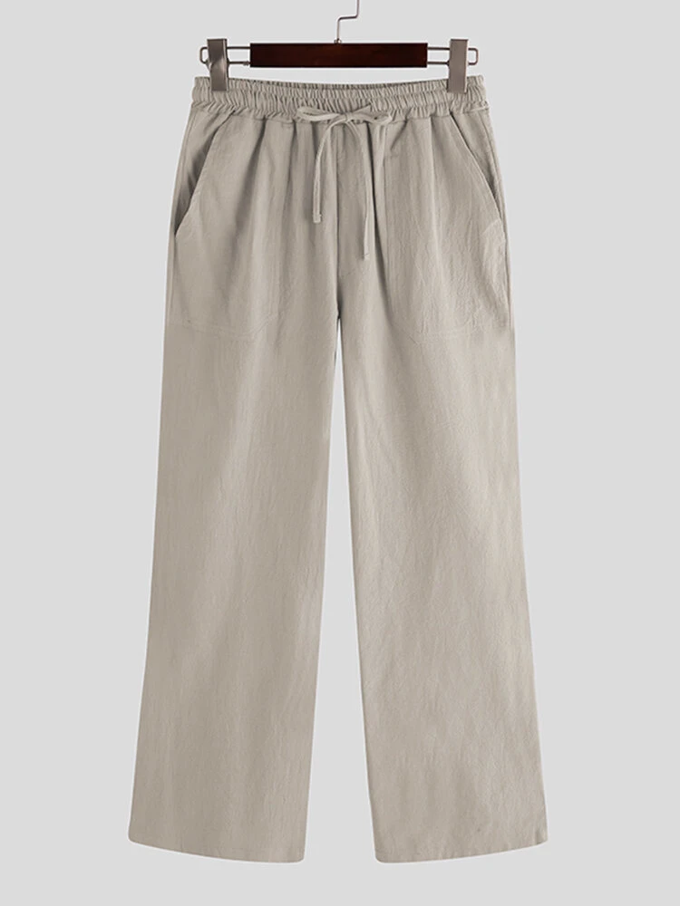 Men's Cotton Linen Casual Loose Pants 10 Men's Cotton Linen Casual Loose Pants - Image 8