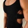 Mens Solid Sexy Side Hollow Knitted Pit Striped Tank Top -Incerun Shop da98c058 2298 4dcb 8df0 8bbd67f3d814