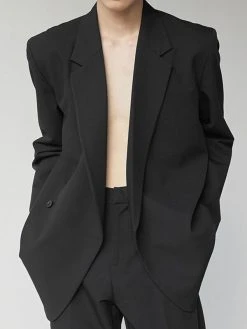 Mens Retro One Button-down Collar Blazer 10 Mens Retro One Button-down Collar Blazer -Incerun Shop dab0cfb5 db7c 4b60 a3c9 70b25a9a8c29