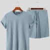 Men's Casual Soft Solid Color T-Shirts Set 2 Men's Casual Soft Solid Color T-Shirts Set -Incerun Shop dbc4e388 81e6 48d5 bed7 0036a5581a83