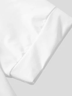 Mens Solid High Neck Knit Casual Short Sleeve T-Shirt -Incerun Shop dc49da57 263c 42f3 bb59 8592e1f1a08a