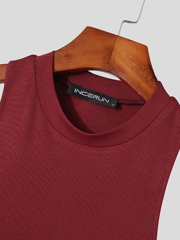 Mens Sexy Two-piece Crop Top T-shirt 13 Mens Sexy Two-piece Crop Top T-shirt - Image 11