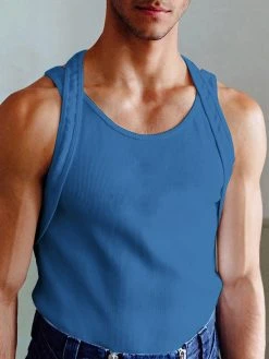 Mens Solid Color Casual Skinny Sleeveless Tank 12 Mens Solid Color Casual Skinny Sleeveless Tank -Incerun Shop e099376c 11cf 4785 bfaf 6f40ff47a399