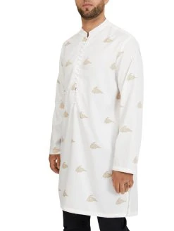 Mens Mid-Long Ethnic Totem Printed Long Sleeve Shirts -Incerun Shop e226adcb ebe8 4b19 a16e 0c34dfd3ffd7