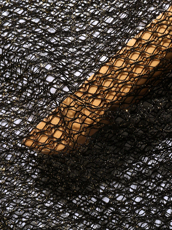 Mens Hollow Mesh Drop Shoulder T-Shirt 8 Mens Hollow Mesh Drop Shoulder T-Shirt - Image 6