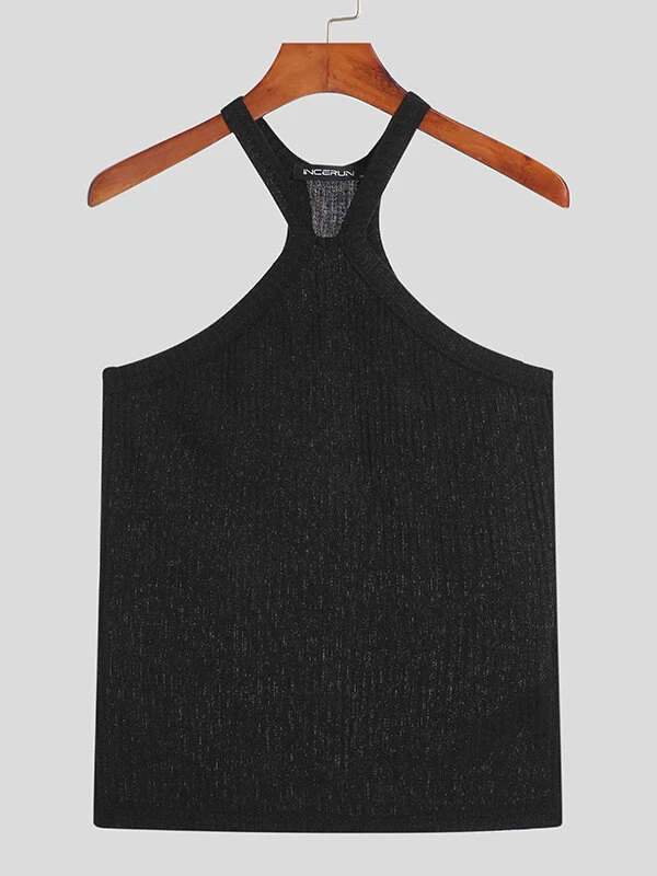 Men Mesh See Through Vest T-Shirt Set 11 Men Mesh See Through Vest T-Shirt Set - Image 9