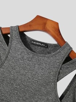 Mens Cutout Patchwork Long Sleeve Triangle Bodysuit 13 Mens Cutout Patchwork Long Sleeve Triangle Bodysuit -Incerun Shop e86c19f5 06cd 4717 8b5c 4c51fa8ba969