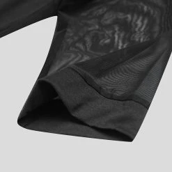 Men See Through Mesh Short Sleeve Slim Fit T-Shirt -Incerun Shop e9ee01e2 e0cc 4e27 a4b8 a547b83903fe