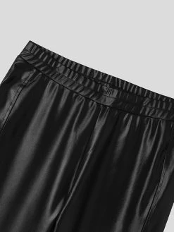 Mens Skinny Stretch Leather Pants -Incerun Shop ec9eb575 468c 4b53 b49f 425b45e4c322