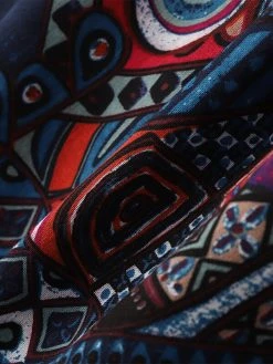 Mens Vintage Plant Print Half Button 100%Cotton Henley Shirt -Incerun Shop ed0464ce fd0b 4e9e a5d9 a9cad77cda22