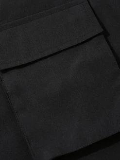 Mens Stand Collar Pocket Long Sleeve Shirt -Incerun Shop eef1510f 1c26 4e20 9fbf 9c1bd45e6b73