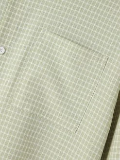 Mens Plaid Pattern Long Sleeve Loose Shirt -Incerun Shop f1044310 fa75 4757 b70e 3211c347c52d