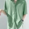 Mens Wrinkle Free Button Down Shirt -Incerun Shop f19f810c a0ab 4134 ad09 11f4e6dd1de8