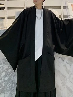 Men's Loose Retro Bat Sleeve Cardigan -Incerun Shop f2789401 2d90 4166 ad7a 0030e6ce9e76