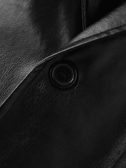 Mens Solid Lapel Faux Leather Casual Crop Blazer 15 Mens Solid Lapel Faux Leather Casual Crop Blazer -Incerun Shop f78f6a33 03cb 40d9 b35a aba2f57afb31