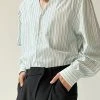 Mens Japan Striped Bowknot Long Sleeve Shirt -Incerun Shop f8dafb26 ca9d 41be 9290 81da88987eb7