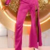 Men Satin Sexy Split Cutout Leg Pants -Incerun Shop fa461838 d30f 44d7 8c48 74ff7cd496e7
