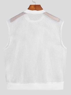 Men Sexy Mesh See Through Crop Top 12 Men Sexy Mesh See Through Crop Top -Incerun Shop facbed77 6ffe 4130 9900 085520c8a4d7