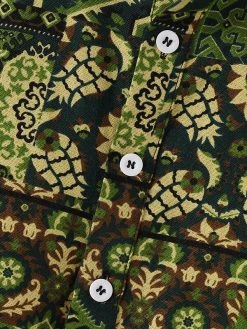 Mens Ethnic Totem Print Cotton Short Sleeve Henley Shirt -Incerun Shop fc93a679 45e2 44ee 861a 82cc4581789c