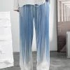 Men Gradient Color Tie-dye Loose Pants