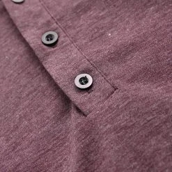 Mens Brief Style Solid Color Breathable Casual Long Sleeve Henley Shirts -Incerun Shop ff393679 bf67 463b aaa7 2e9eb9d9e00e