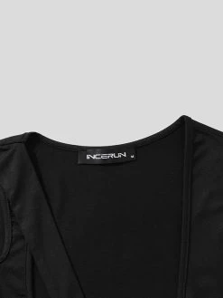 Mens Irregular Hollow Out Sleeveless Triangle Bodysuit -Incerun Shop fff36507 1d94 48cb 9548 b91c5d1b2c09